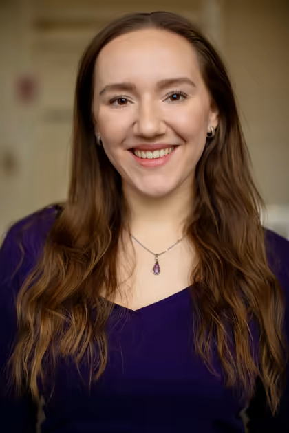 Alicia Reuß, lächelndes Portrait